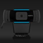 Camera Web AQIRYS Phase, 2.1 MP, rezolutie video Full HD, USB 2.0, Negru