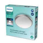 Plafoniera LED Philips Doris CL257, 6W, 640 lm, lumina neutra (4000K) ,IP44, 22cm, Nichel - Image 2