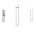 "Detector de geam spart GlassProtect, wireless, alb - AJAX; Detectie geam spart: max. 9 m, Sensibilitate: ajustabila 3 nivele; Unghi detectie: 180°; Timp alarmare: 0.15 s; Senzori: microfon cu electret Frecventa operare: 868.0 - 868.6 MHz; Putere RF: autoajustabila max. 20 mW; Criptare: AES