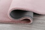 Covor Heinner Shaggy soft blanita  Roz Pudra 160x230 cm - Image 4