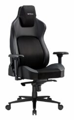 Scaun Gaming Serioux Prime, Capacitate greutate: 150 kg, Material suprafață: Piele, Material textil, Tip cotieră: Cotieră 4D, Tip mecanism: Mecanism tip broască, Tip pârghie pneumatică: 100 mm, ridicare pe gaz clasa 4, Tip bază: 350 mm, bază din aluminiu, Tip roți: 60 mm, roți din poliuretan