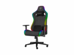 Scaun gaming Genesis TRIT 660, material textil, iluminare RGB, suporta pana la 150 kg, inaltime reglabila, spatar ajustabil, gri - Image 2