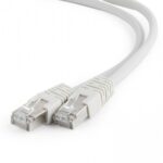 Patchcord FTP Spacer Cat6, material cupru aluminiu, lungime 30m, AWG26 alb