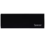 Rack extern Spacer SSD M.2 USB-C negru - Image 2