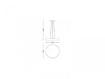 Pendul LED Philips Hue Being, Bluetooth, 25W (204W), 2900 lm, luminaalba(2200-6500K), IP20, 48.2x158cm, Negru, Intrerupator cu varia torinclus - Image 3