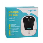 Pompa de san electrica si portabila,10 niveluri de extragere, 5 niveluri de masaj, display LED, functie de memorie, capacitate 180ml, U-Grow - Image 11