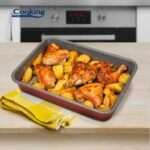 TAVA CUPTOR ACOPERIRE CERAMICA, 35X26X7 CM, ANCA, COOKING BY HEINNER - Image 4