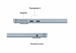 MacBook Air 13.6" Retina/Apple M4 (CPU 10-core, GPU 10-core, Neural Engine16-core)/24GB/1TB - Sky Blue - INT KB (2025) 35W (Cto from MC6V4RO/A) - Image 3