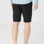 PANTALONI SCURT CASUAL BARBATI BLACK M