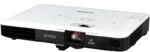 Proiector EPSON EB-1795F, 3LCD, RGB, Ultra portabil, 3200 lumeni, FHD 1920*1080, 16:9, 10000:1, lampa 4000 ore/ 7000 ore Eco mode, dimensiune maxima imagine 300", distanta maxima de proiectie 8.2 m, USB type A, USB type B, composit, VGA, HDMI, Miracast, NFC, MHL, Wireless LAN IEEE 802.11b/g/n (WiFi - Image 3