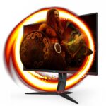 Monitor Gaming AOC 27G2SPU/BK, 27", 1920 x 1080 pixeli, Black, Red, 3 ani Garantie - Image 2