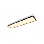 Panou LED Philips Hue Aurelle REC, Bluetooth, 39W, 3750 lm, lumina alba(2200-6500K), IP20, 120x30x4.6cm, Aluminiu, Negru, Intrerupator cuvariator inclus