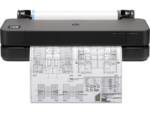Plotter HP DesignJet T250 24-in Printer , Dimensiune A1, 24 inch, tehnologie de printare: Thermal inkjet, Viteza: 30 sec/A1 sau 76 A1 /Ora, Rezolutie: pana la 2400 x 1200 dpi, Memorie: 512Mb, Numar cartuse:4, Cerneala Pigment-based pe negru, Dye-based pe culori, Greutate hartie suportata:60-280