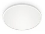 Plafoniera LED WiZ SuperSlim, Wi-Fi, Bluetooth, 14W, 1300 lm, luminaalba(2700-6500K), IP20, 24.2cm, Metal/Plastic, Alb - Image 2
