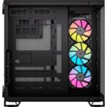Carcasa CORSAIR iCUE LINK 6500X, RGB, Mid Tower, Black - Image 4