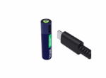 Baterii reincarcabile AAA Trust, incarcate prin USB-C, putere intrare 1.2W, pachet de 2 bucati. - Image 2