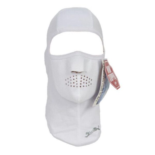 Cagula tehnica Bars Ex-guard, unisex, Alb, windstopper, uscare rapida, marime universala