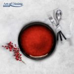 SET 6X FARFURIE DESERT CERAMICA 20 CM, VULCANO, ART OF DINING BY HEINNER - Image 2
