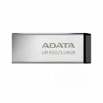 Memorie USB ADATA UR350 128 GB, USB 3.2, Argintiu