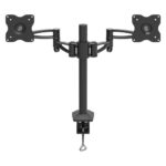 Suport Monitor de Birou Dual, Barkan E642.B, 13" - 29", VESA 100x100, suporta pana la 4kg, negru