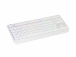 Tastatura gaming mecanica wireless Genesis Thor 230 TKL, iluminare RGB, 87 taste, 11 butoane multimedia, alb - Image 9