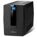 UPS nJoy Horus Plus 2000, 2000VA/1200W, Afisaj LCD cu ecran tactil, 4 Prize Schuko cu Protectie, Repornire Automata, RJ11 protectie pentru linia de telefon/modem, Posibilitatea de monitorizare si control prin USB, LAN si internet, port de comunicare USB, rata de eficienta pana la 90% - Image 3