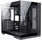 Carcasa gaming Serioux Shadow, fara sursa, tip  middle tower, USB2.0x+HD Audio, USB3.0, porturi rezervate pentru ventialtor: MN 2x120mm ventilatoare ARGB (incluse), spate:1x120mm ventilator RGB (inclus), sus 3x120mm/2x140mm, controler 4 porturi, drive bays: HDD de 3.5'' x2, SSd de 2.5'' x1, Sloturi - Image 2