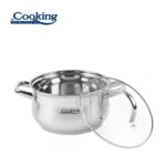 SEMIOALA INOX+CAPAC, 20 X 11.5 CM, 3.6 L, AMIRA, COOKING BY HEINNER - Image 2