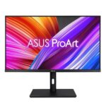 Monitor Asus 31.2" PA328QV, Diagonal (inch): 31.2, Diagonal (cm): 80, Aspect ratio: 16:9, Panel: IPS, Resolution: 2560x1440, Refresh Rate: 75Hz, Response time GtG: 5ms, Brightness (max): 400 cd/m², Contrast (static) : 1000:1, Contrast (dynamic): 100M:1, Viewing angle: 178°/178°, Color Gamut Type