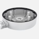 Doza conexiuni Hikvision DS-1280ZJ-DM55, material aliaj de aluminiu, dimensiuni: Φ 155 mm × 36 mm, greutate: 300g