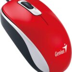 Mouse GENIUS DX-110, 1000 dpi, rosu