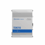 TELTONIKA INDUSTRIAL 8PORT UNMANAGED SWITCH TSW210, Interfata: 8 x ETH ports, 10/100/1000 Mbps, supports auto MDI/MDIX crossover, 2 x SFP ports, Standarde retea: 802.3i, 802.3u, 802.3ab, 802.3x, 802.3az, 802.3ad, Latime banda: 20 Gbps, Carcasa aluminiu, Dimensiuni: 132 x 44.2 x 95.1 mm, Greutate