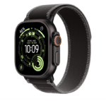 Apple Watch Ultra 3 GPS + Cellular 49mm Black Titanium Case with Black/Charcoal Trail Loop - M/L - Image 2