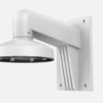 Suport de montaj pe perete pentru camere dome Hikvision DS-1473ZJ-135, material aliaj de aluminiu, dimensiuni: Ø 136 mm × 183.5 mm × 230 mm; greutate: 704 g