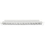 Patchpanel 19" 24 porturi(SFA)(SFB) goale,1UH,RAL7035,scurt