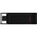 Memorie USB Kingston DataTraveler 70 256GB, USB Type-C, Negru