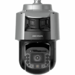 Camera de supraveghere IP Speed Dome 4MP Hikvision DS-2SF8C442MXG1- ELWY/26(F0), [Panoramic channel] lentila fixa: 2.8mm,  [PTZ channel] lentila varifocala: 6 - 252mm, iluminare min: Color [Panoramic channel] Color: 0.0005 Lux @ (F1.0, AGC ON), B/W: 0.0001 Lux @ (F1.0, AGC ON), 0 Lux cu IR: 30m