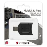 Card reader Kingston USB 3.2 Gen1 Connector: USB-A UHS-II ClassCompatible with: Windows® 10 Windows 8.1 Windows 8 Mac OS X v.10.10.x+ Linux v.2.6.x+ Chrome OS