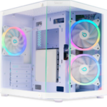Carcasa SPACER Aquarium, Cube Tower, White