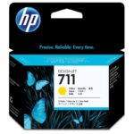 Cartus cerneala HP CZ136A, yellow, pachet triplu, 3 X 29 ml, HPDesignjetT120, Designjet T520 24'', Designjet T520 36'', NR.711
