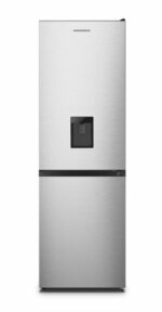 Combina frigorifica HEINNER HCNF-N300XWDF+, No Frost, 304 l, Clasa F, Dozator apa, Aspect inox