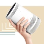 Videoproiector portabil Samsung Freestyle 2nd Gen. LFF3CL, FHD 1920* 1080, 100''/ 254 cm la maxim 2.7 m departare de ecran, 100.000:1, 16:9, LED 230 lumeni, HDR/ HDR10+, HLG, difuzor 360 gr, 5W, Bluetooth Audio, Sistem de operare Tizen, Sound Wall, HDMI, WiFi5, Bluetooth, Anynet+ (HDMI-CEC), 1.4 kg