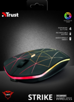 Mouse Gaming Wireless Trust GXT 117 Strike, 1400 dpi, Negru - Image 6