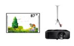 Tabla interactiva 87" EVOBOARD IB-86RS, format 4:3, tehnologie tactila IR, 10 puncte de atingere, software integrat, Zoom Meetings, Google Meet, Google Classroom, Microsoft Teams, Blue Jeans, Cisco Webex Meetings, Join.me, Zoho Meetings, Skype for business, GoToMeeting, Starleaf sau orice alta - Image 2