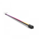 Tub LED RGB Philips Hue Play Gradient Large, pentru TV 60", 1800 lm ,lumina alba si color (2000-6500K), 137.7cm, Aluminiu, Negru