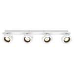 Spot LED cvadruplu ajustabil Ledvance DECOR VENUS, 21W, 2000 lm, lumina calda (3000K), IP20, 695mm, Alb, clasa energetica F - Image 2