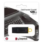 Memorie USB Kingston DataTraveler Exodia 128GB, USB 3.2, Negru - Image 3