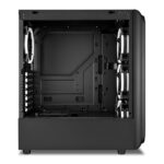 Carcasa Sharkoon TK5M RGB, Mid Tower NEGRU - Image 5