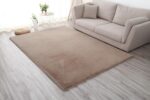 Covor Heinner Shaggy soft blanita Maro 200x300 cm - Image 2