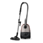 Aspirator cu sac Philips seria 5000 XD5122/10, 900W, Filtru HEPA, 77 db, cap de aspirare TriActive, cap nou de aspirare pentru tapiterie, accesoriu spatii inguste, perie integrata in maner, sac Sbag 4L, bej